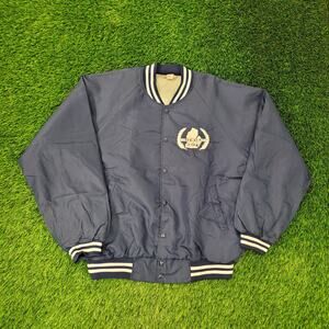 Vintage Michigan-Dairy Bomber Jacket XL 26x26 Hartwell Crop